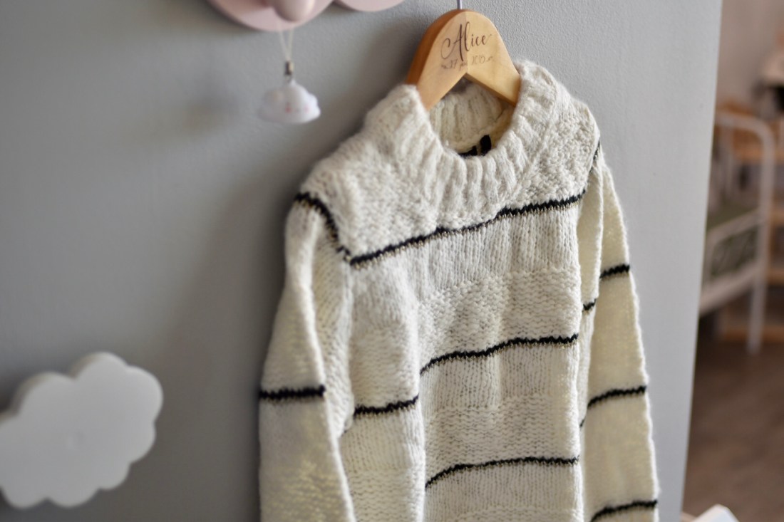 Pull en grosse maille IKKS